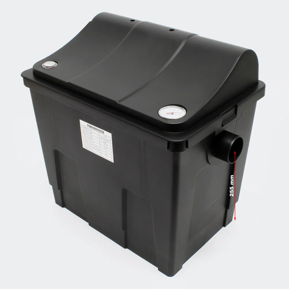 

Indoor Koi Pond Bio Filter 6000L/H UV-C Water Filtration System with Mechanical & Biological Purification