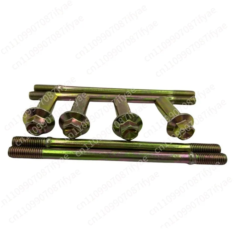 Suitable for CG200 Steel Column Bolt Nut CG125/CG150 Cylinder Column Nut Kit Motorcycle Engine Parts