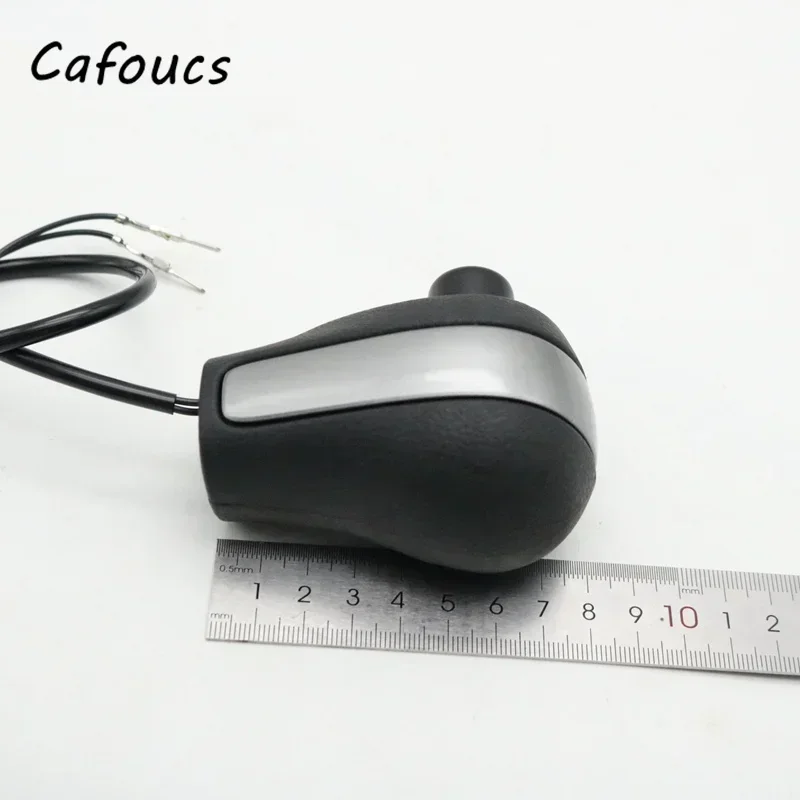 Cafoucs LHD Car Interior Automatic Gear Shift Knob For Mazda 2 Demio 2007-2014