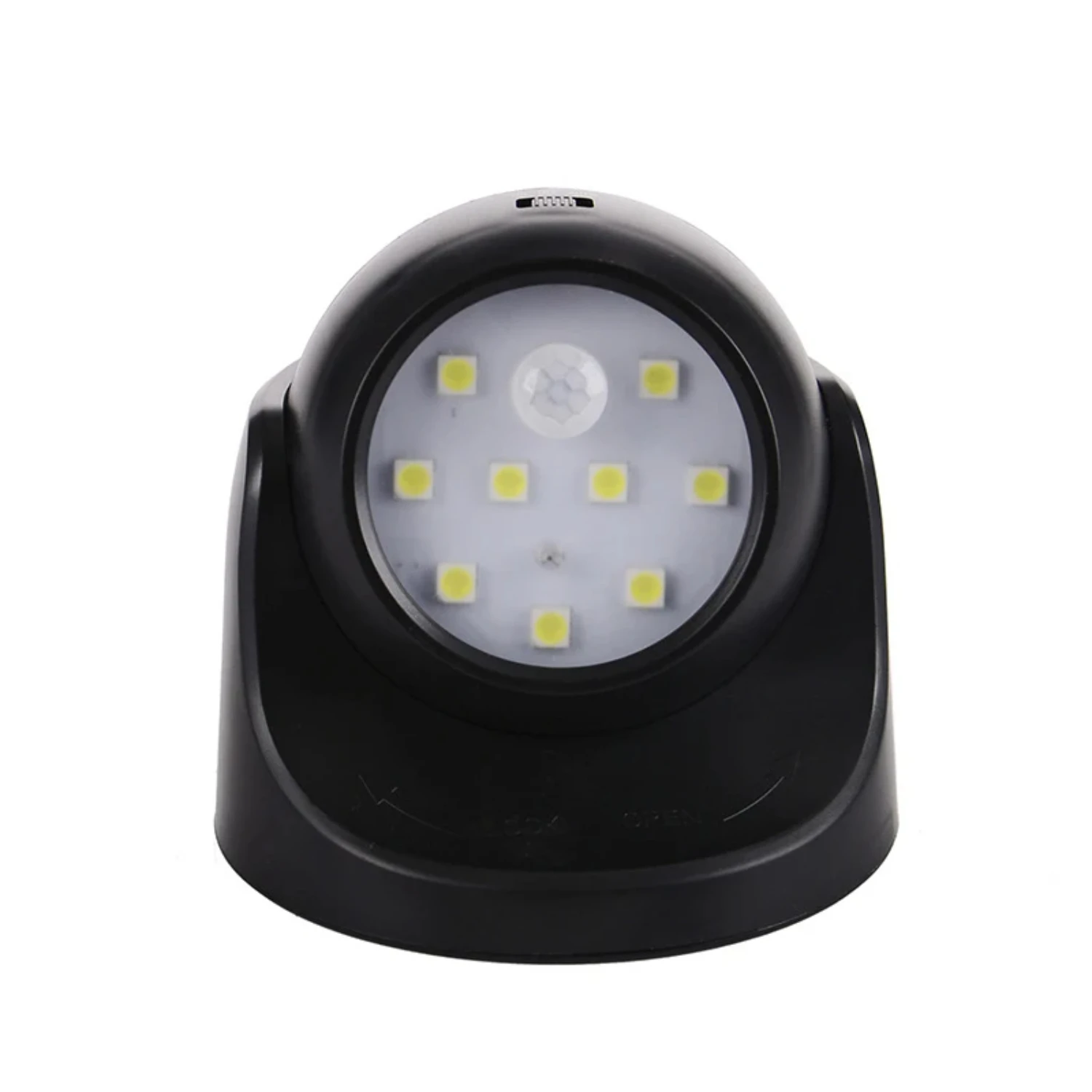 Battery Operated LED Spotlight PIR Motion Sensor Light Wireless Infrared Wall Lamp  Indoor Outdoor Detector Security Light