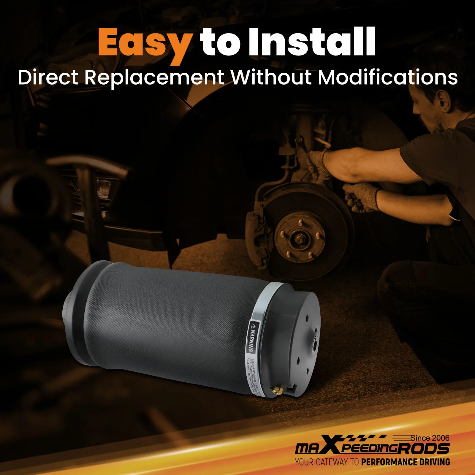 

Задние пневматические амортизаторы (пневмобаллоны) для Mercedes ML/GL (шасси W164)