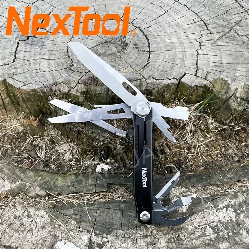 

Многофункциональный карманный нож Nextool, 12 в 1, многофункциональный карманный уличный складной мини-ножницы