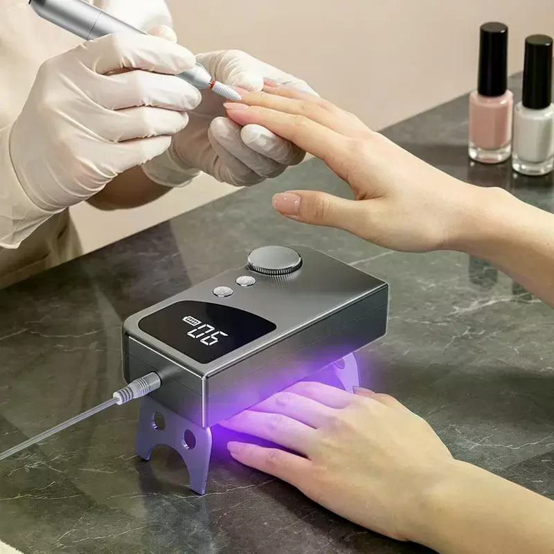 1 Set USB Charging Nail Polisher And Foot Repair Tool Electric Nail File Kit Professional Nail And Foot Shaping Nail Drill
