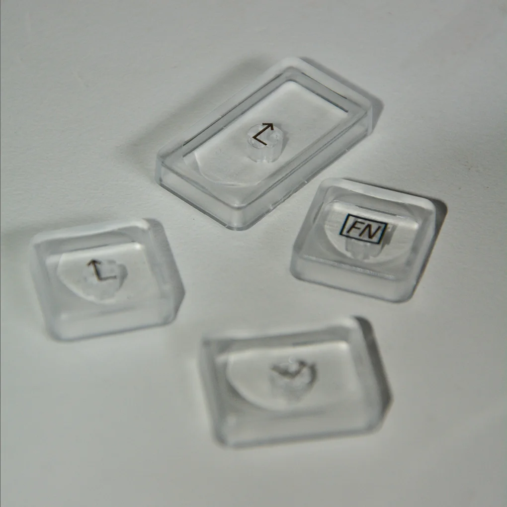 

40S Transparent Low Axis Character Keycaps Custom Gateron Cherry Switch Kaihua ChocV2 Low Axis PBT Ultra Thin for MX Switch