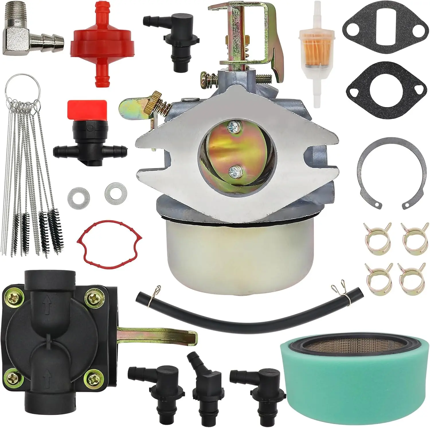 Image of K241 K301 Vergaser Kompatibel mit Kohler K241 K301 M10 M12 10PS 12PS Gusseisenmotoren Vergaser für Cub Cadet Ersetzt Teil 47 853 23