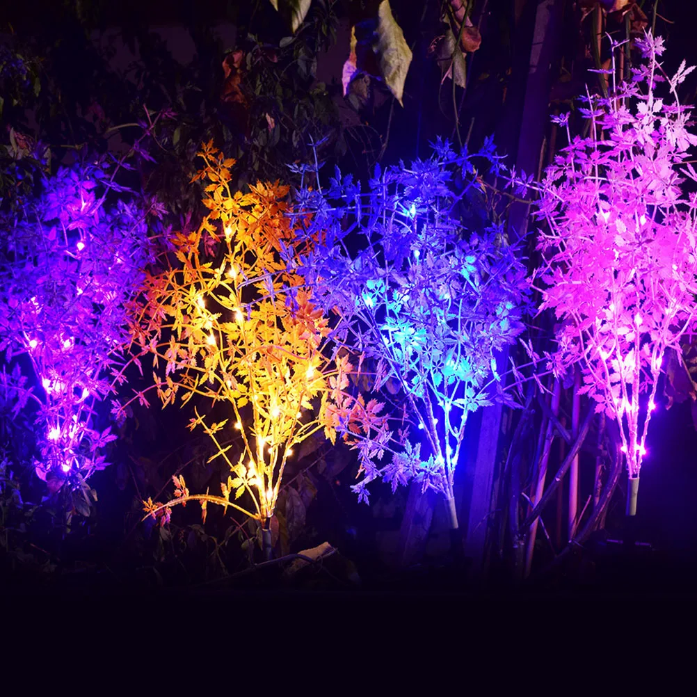 

Solar Imitated Plant Lamp Waterproof Outdoor Garden Light Yard Led Lawn Decorative Landscape Lighting Simulated Light Adornment