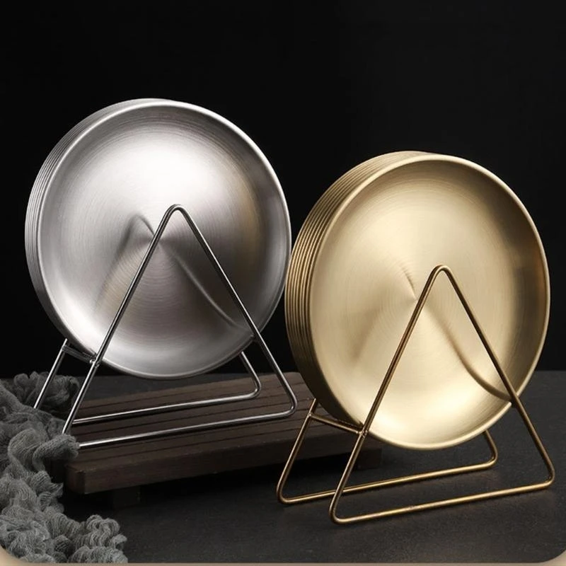 Spit Bone Dish Dining Table Garbage Plate Dried Fruit Snacks Plate Domestic Snacks Small Dish Kitchen Storage Tray