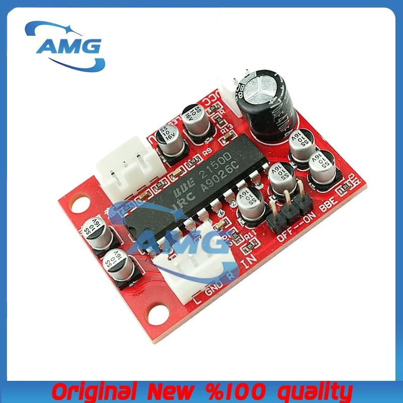 NJM2150BBE Tone Preamplifier Board Signal Sound Effect Exciter Improve Treble Bass With BBE For Amplifier Arduino Module NEW