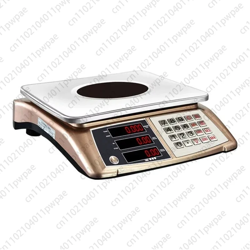 Stainless Steel Electronic Balance High-Quality Digital Price Calculating Counting Scale 30kg/40kg