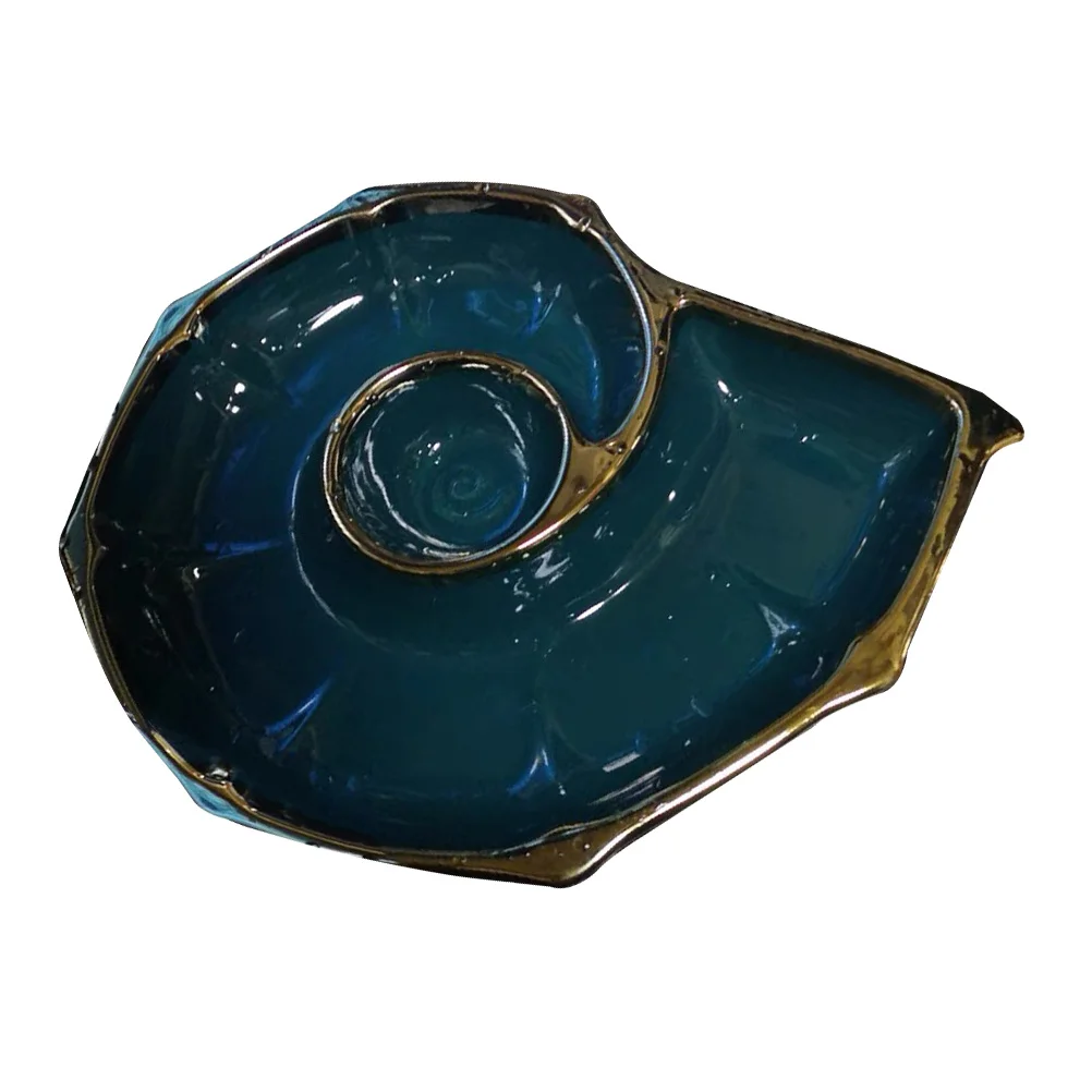 

Ceramic Sauce Dish Dishes for Dipping Plate Platter Tray Party Sushi Bowls Dumpling with Compartment