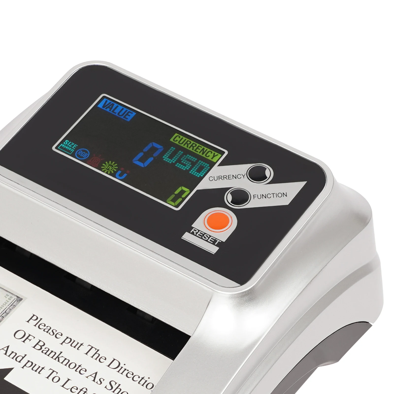 Money Counter Machine Dollar Bill Detector Counterfeit Money Checker