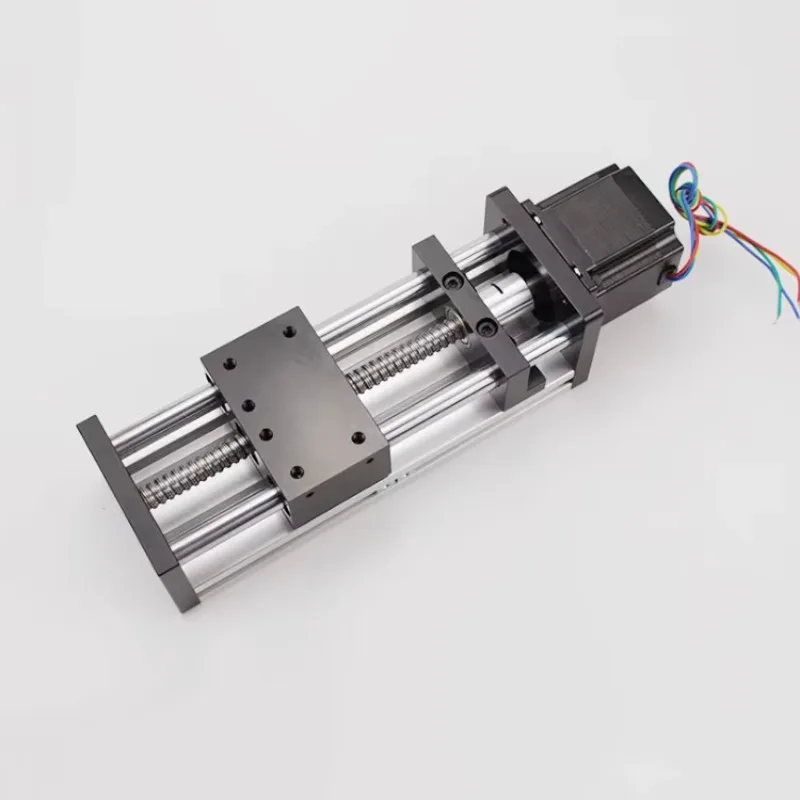 400mm Travel Length Linear Guide Rail Ball Screw Module System SFU1204-300mm With 57 or 42 Stepper Motor