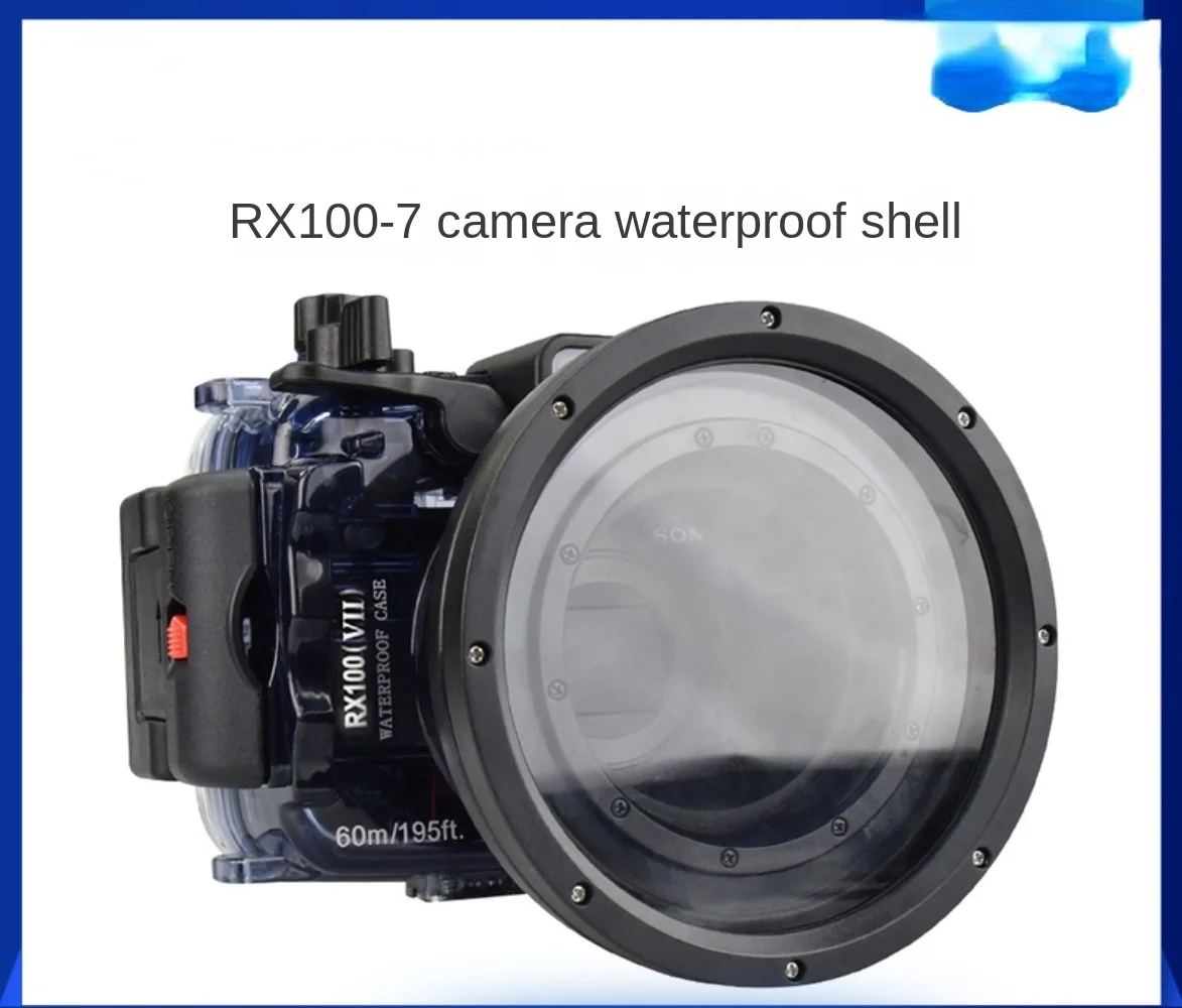 for Underwater Photography Diving Waterproof Case Sony Sony RX100-7 Camera Underwater Housings