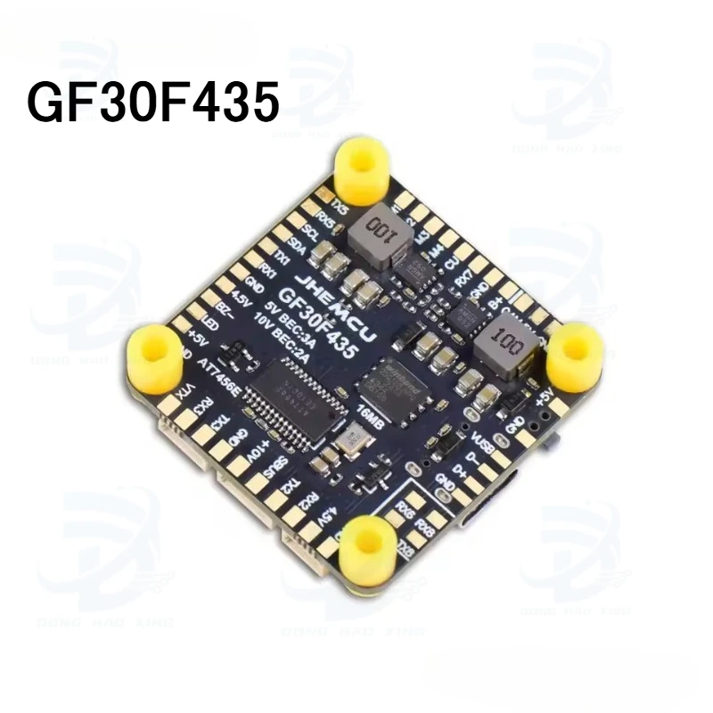 1pcs for JHEMCU GF30F435 Flight Controller ICM42688P Support OSD GPS W/ Black Box 16M Barometer SPL06 LIPO for RC FPV Drone