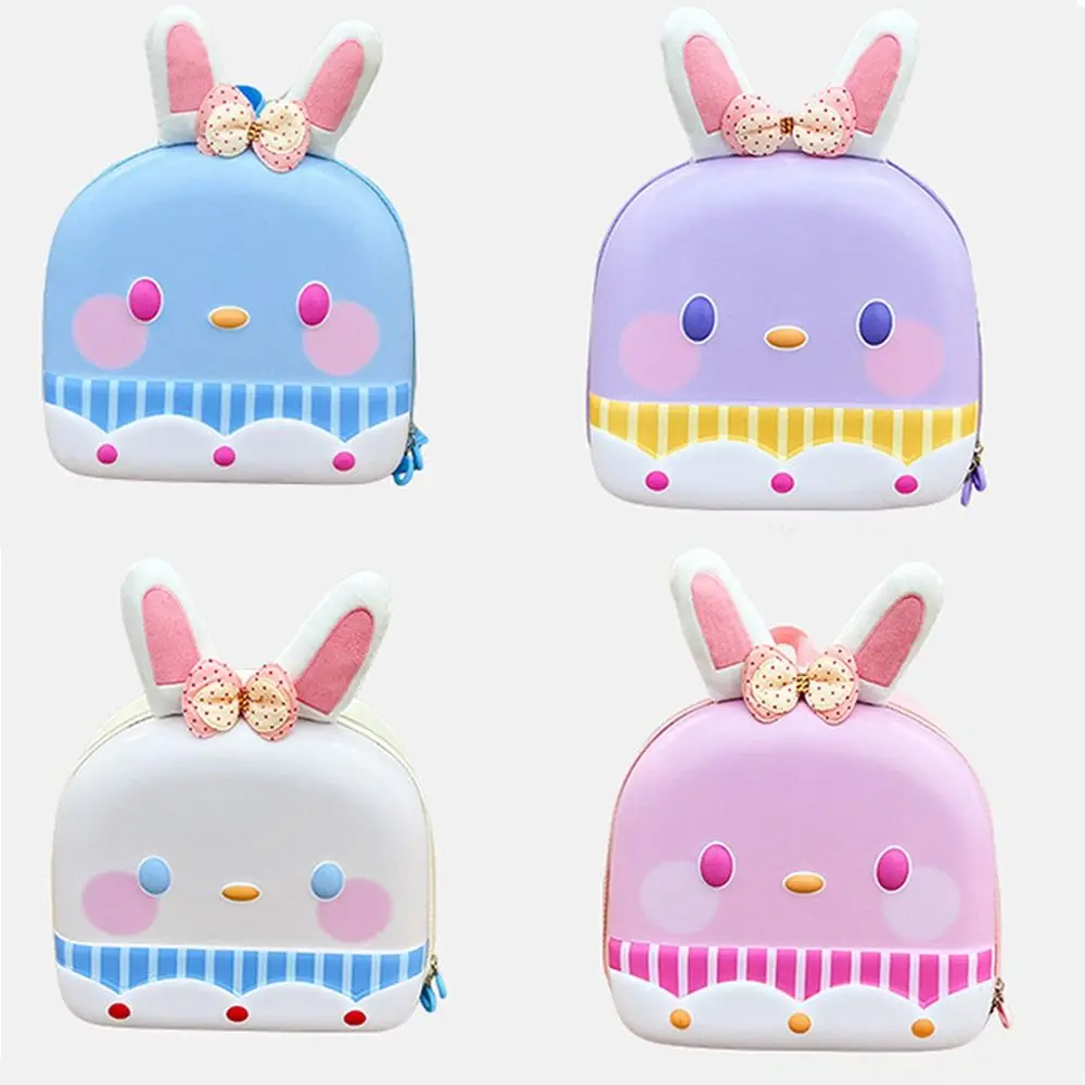 Fashion Cartoon Rabbit School Bag Large Capacity Portable Shoulders Bag Outdoors Travel EVA Backpack