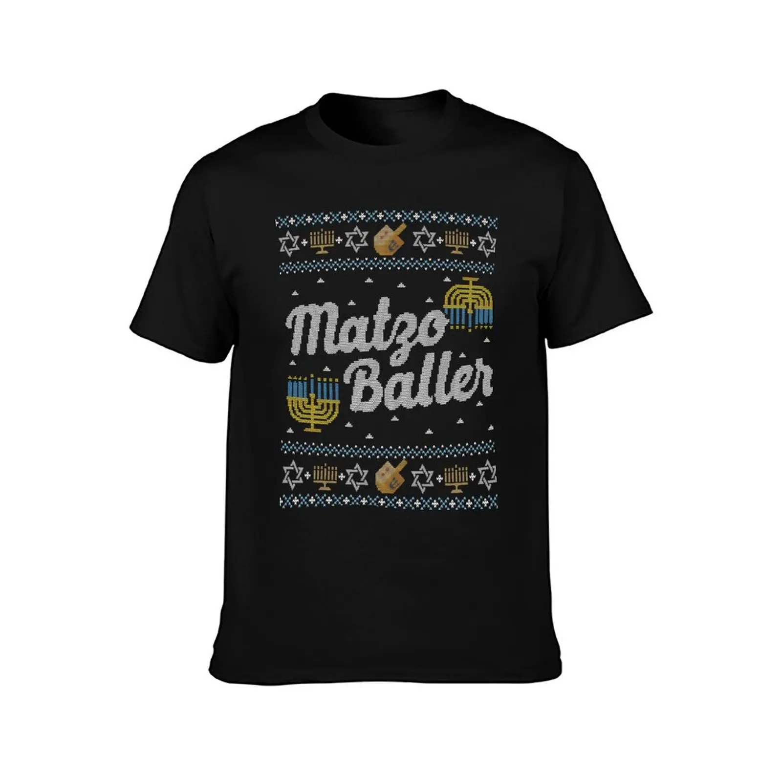 Funny Ugly Hanukkah Sweater, Matzo Baller Matzah Balls T-Shirt Lightweight Running Sports T-Shirt