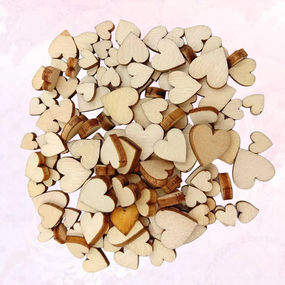 

200 шт., заготовка в форме сердца 6-12 мм, поделки своими руками для рождественских украшений, живопись, резьба, украшение для свадебной вечеринки, диски в форме сердца, поделки