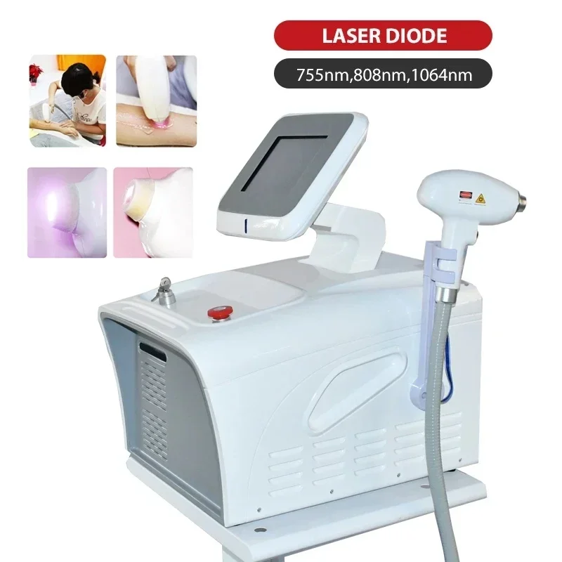 Laser Epilation Diode 2024 New Laser Diodo 808nm Hair Removal Machine 3 Wave Triple Wavelength Portable Diode Laser