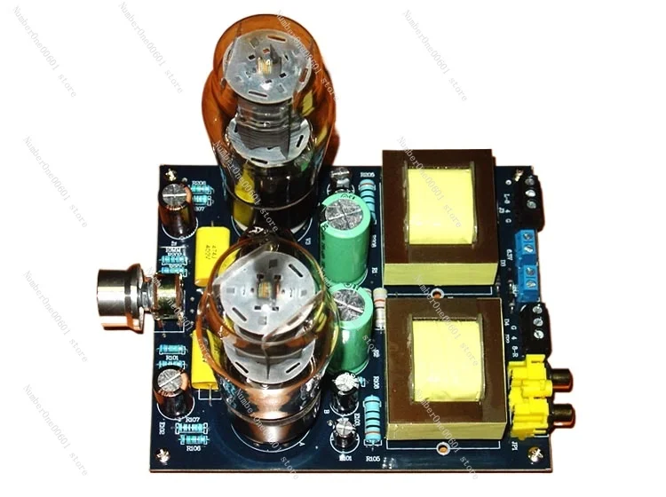 Latest HiFi Stereo 6N1/6N2+6P3P Single ended Class A Audio Tube Amplifier Board valve Amp board DIY KIT Finished board