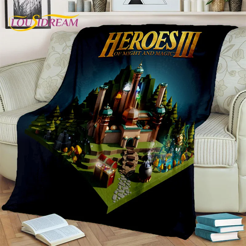 

Heroes of Might and Magic Classics Game Blanket,Soft Throw Blanket for Home Bedroom Bed Sofa Picnic Travel Office Cover Blanket