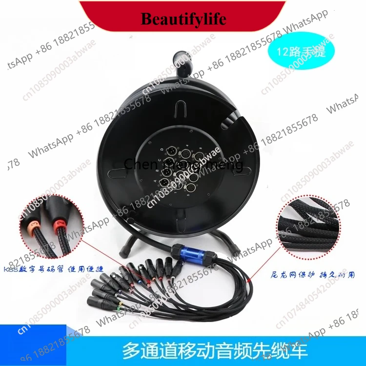 

Высококачественный аудиокабель-трос (змеевик) z189 на 16, 24, 32, 40 каналов для сцены