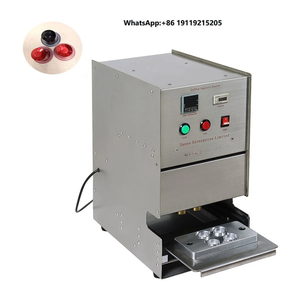 Custom Manual Heat Sealing Ese Coffee Pod Filling and Sealing Machine K Cup and Coffee Capsules Seal Machine