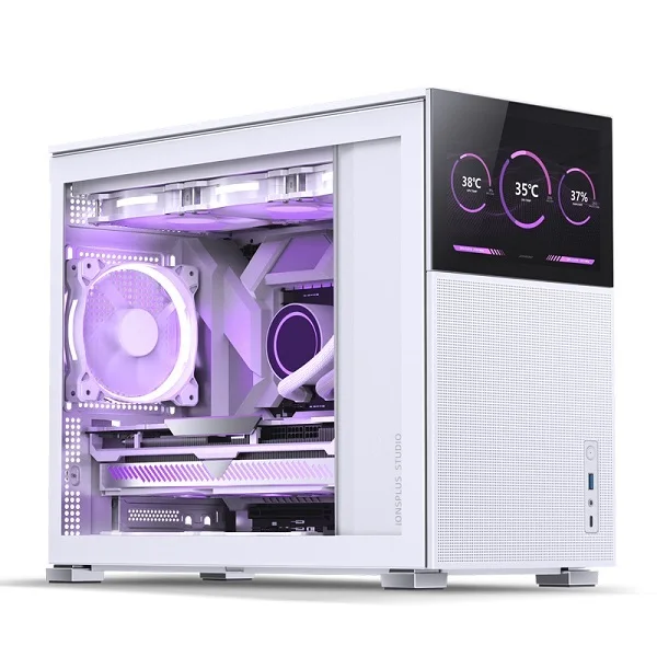 JONSBO D31 MESH SCREEN White Mini Tower Case for Brabotec