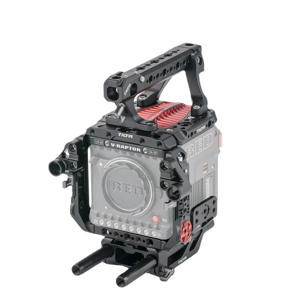 TILTA ESR-T08 Camera Cage Support for RED V-RAPTOR 8K Film Camera V-Mount  Accessories Handle Advanced I/O Module Extend Arm