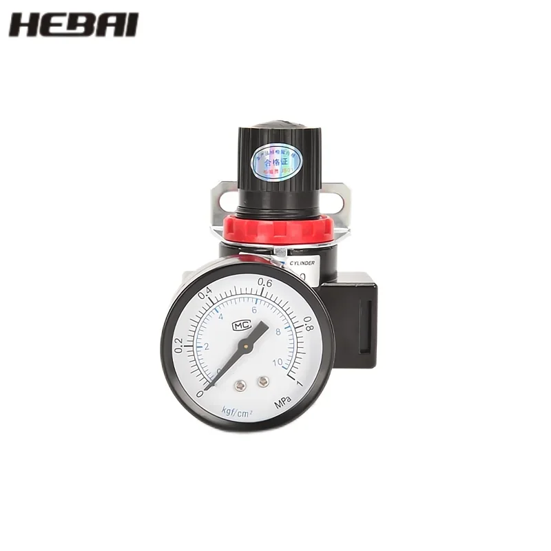 HEBAI BR2000 BR3000 BR4000 Thread BSP Pneumatic Air Control Compressor Pressure Relief Regulator Reduction Valve