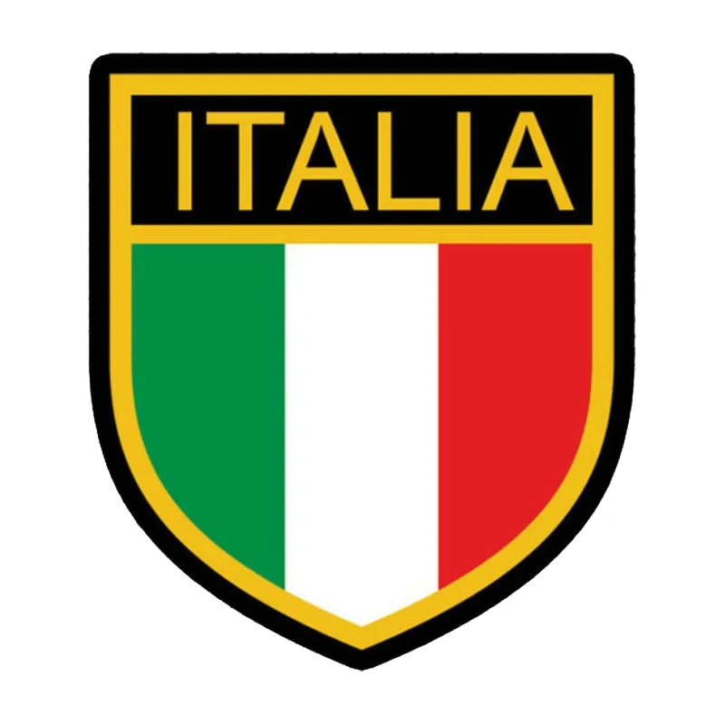 70007# Funny Car Stickers Flag ITALY Sticker Styling Waterproof Sunscreen Decal Vinyl Decal