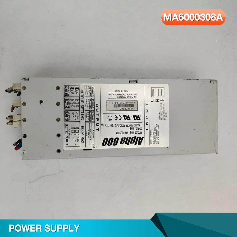 

Power Supply Modular Alpha 600 MA6000308A