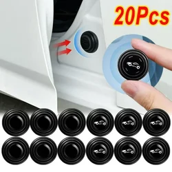 Car Door Shock Pads Auto Buffer Bumper Anti-collision Shock Absorbing Silicone Stickers Door Sound Insulation Protector Gasket