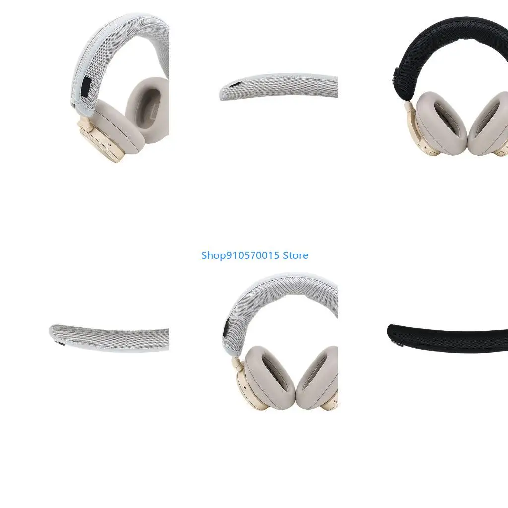 B95C Breathable Mesh Fabric Headband Protector Sleeve for H100 Headphone Ensuring Secure and Comfortable
