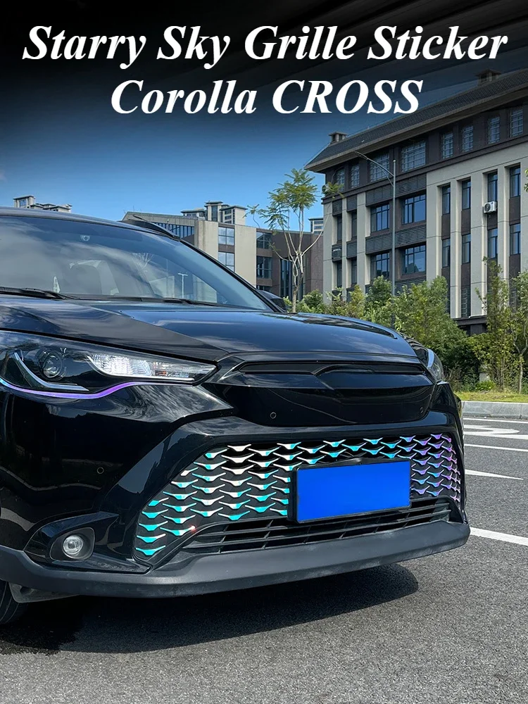 

Для Toyota Corolla CROSS mid сетчатая наклейка звездное небо наклейка Модификация Специальный лазерный кузов наклейка-Внешняя модификация
