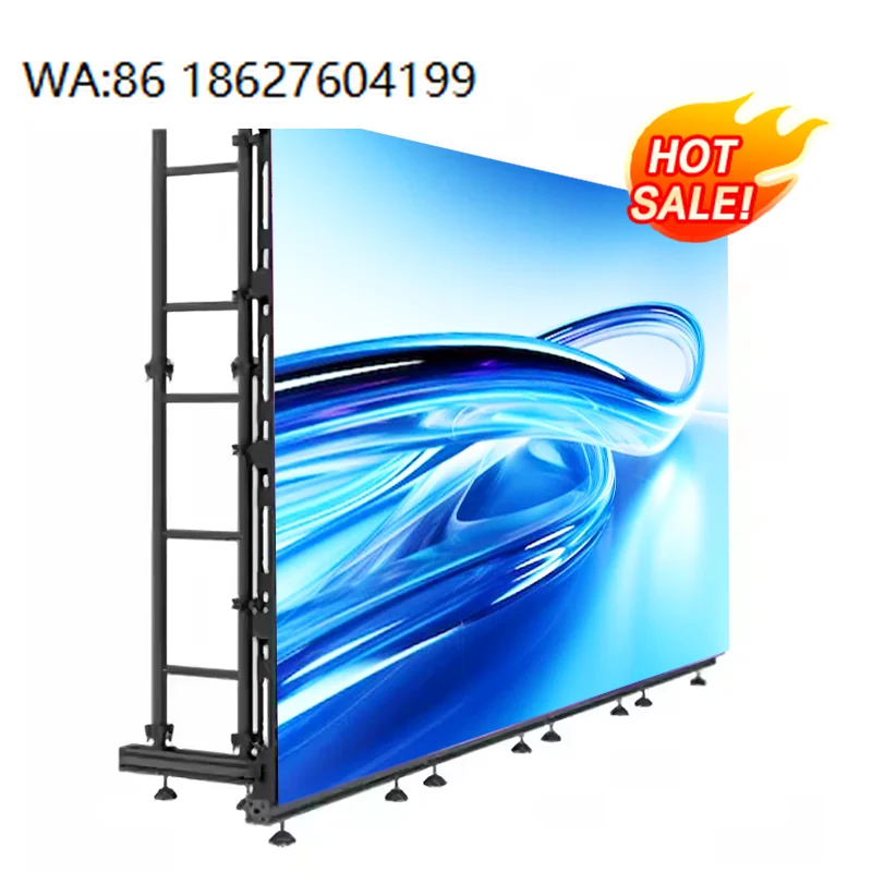 synchronous asynchronous control system Portable 3 by 4 Meters Led Screen Display for Church Backdrop Panel Outdoor Indoor P391