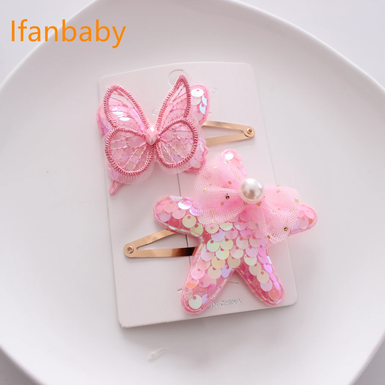 

Cute Baby Toddler Snap Clips Butterfly Pins Kids Girl Flower Snap Clips BB First Hair Clip