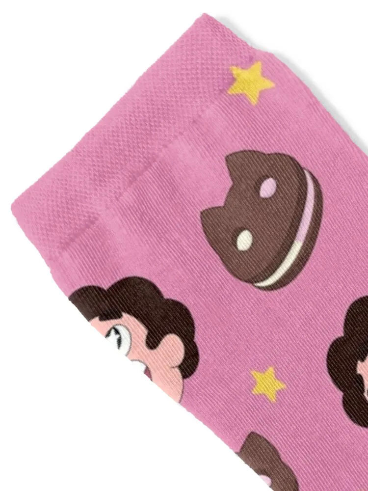 Steven Universe pattern Socks Christmas snow Running with print Socks For Women Men's