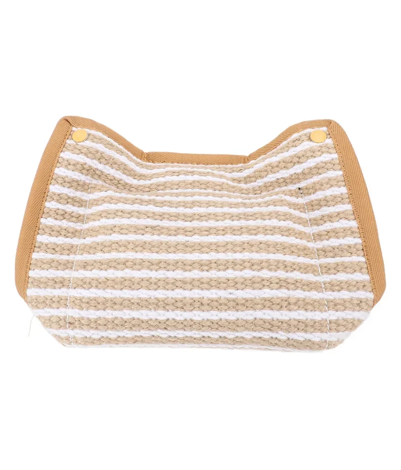 Dog Training Bite Pillow Tear Resistant Interactive Play Toy Jute Pad Dog Bite Sleeve Training Equipment with Handles