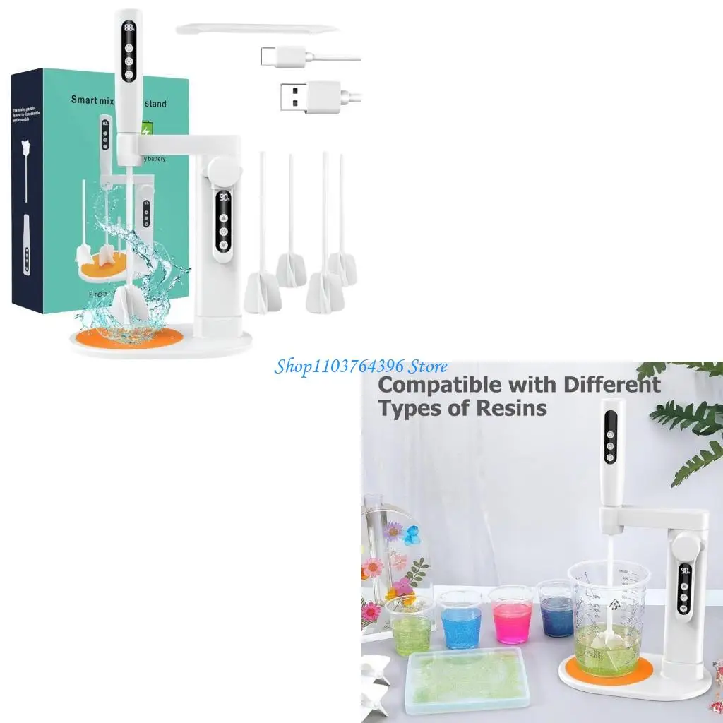 

5 Speed Resin Mixer for Professional Quality Resin Applications Daily Use