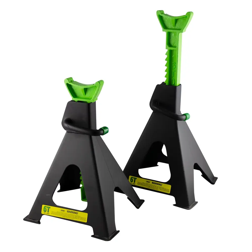 6 ton car borricks, set of 2 hoists lifting minimum height 370mm. Maximum height 610 mm TÜV approved