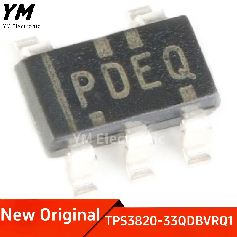 

New Original TPS3820-33QDBVRQ1 PDEQ SOT-23-5 The low level of the manual reset function is effective