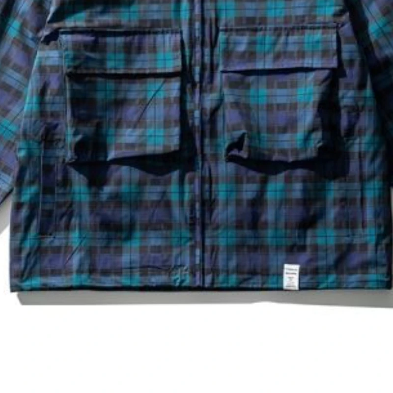 Women's Spring Autumn Trench Coat Tops Coats Hooded Plaid Jacket Simple Loose Casual Design Chic Advanced Soft Niche Versatile