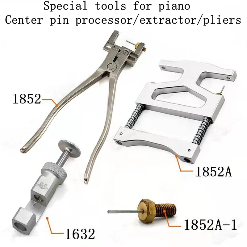 Piano Tuning Maintenance Tools Manufacturer's Special Tool Center Pin Processor/Extractor/Pliers