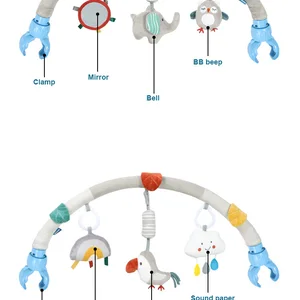 Nordisches Baby Bett Baby Baby Spielzeug von Kinder Spiral Kinderwagen Spielzeug Baby Carrie Mobile Hort Owl 0 6 12 Monate Cart Pendar Mädchen 6 Hauptverkäufe Mobiles Mädchen - №4