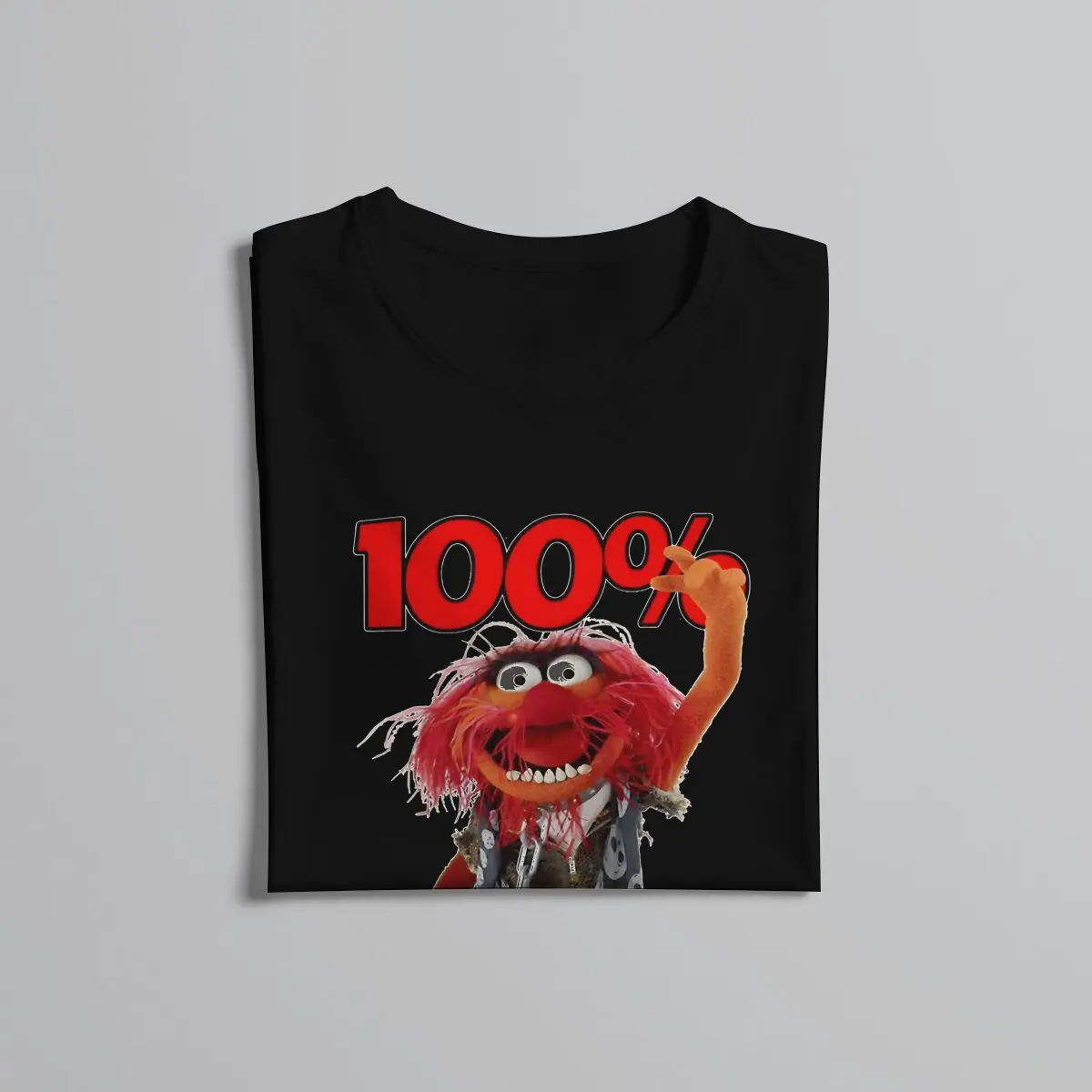 The Muppet Show 100 Animal T Shirt Harajuku Punk Men\'s Tshirt Polyester Short Sleeve