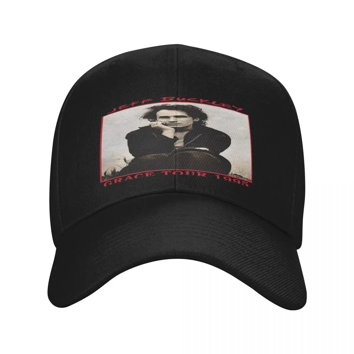 Jeff Buckley Grace Tour 1995 2 Hat Cap Female Baseball Caps Cap Man Summer Man Hat Baseball Cap