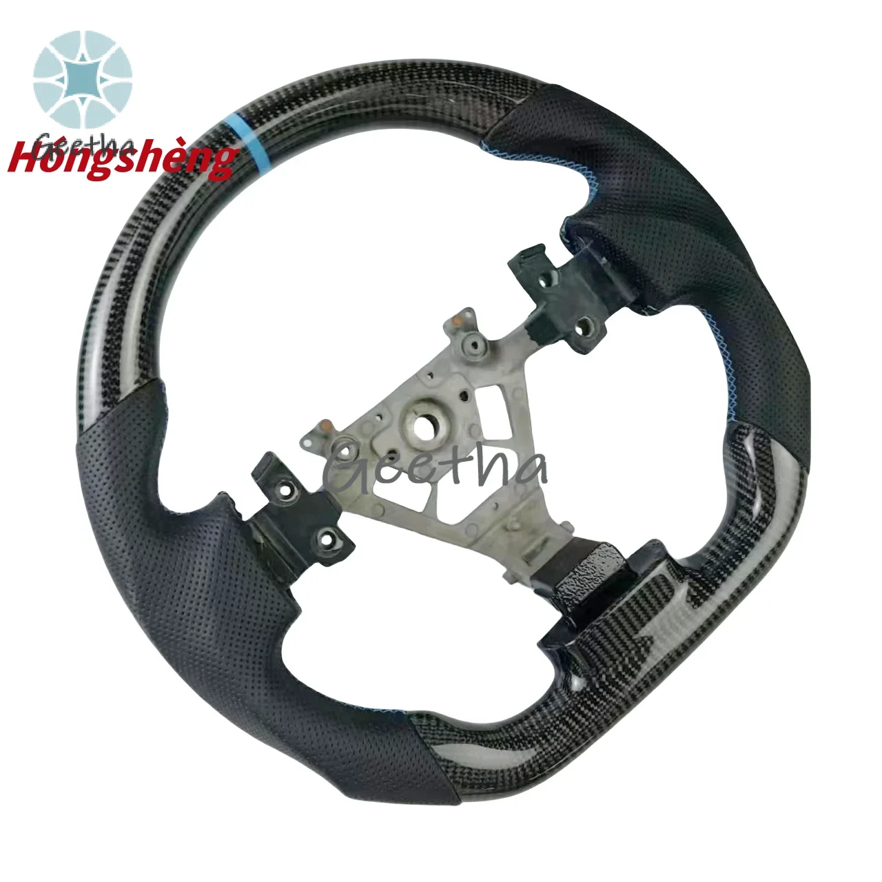 

For Nissan 350Z 370Z FX35 FX45 Custom Real Carbon Fiber Steering Wheel Body kit bumper