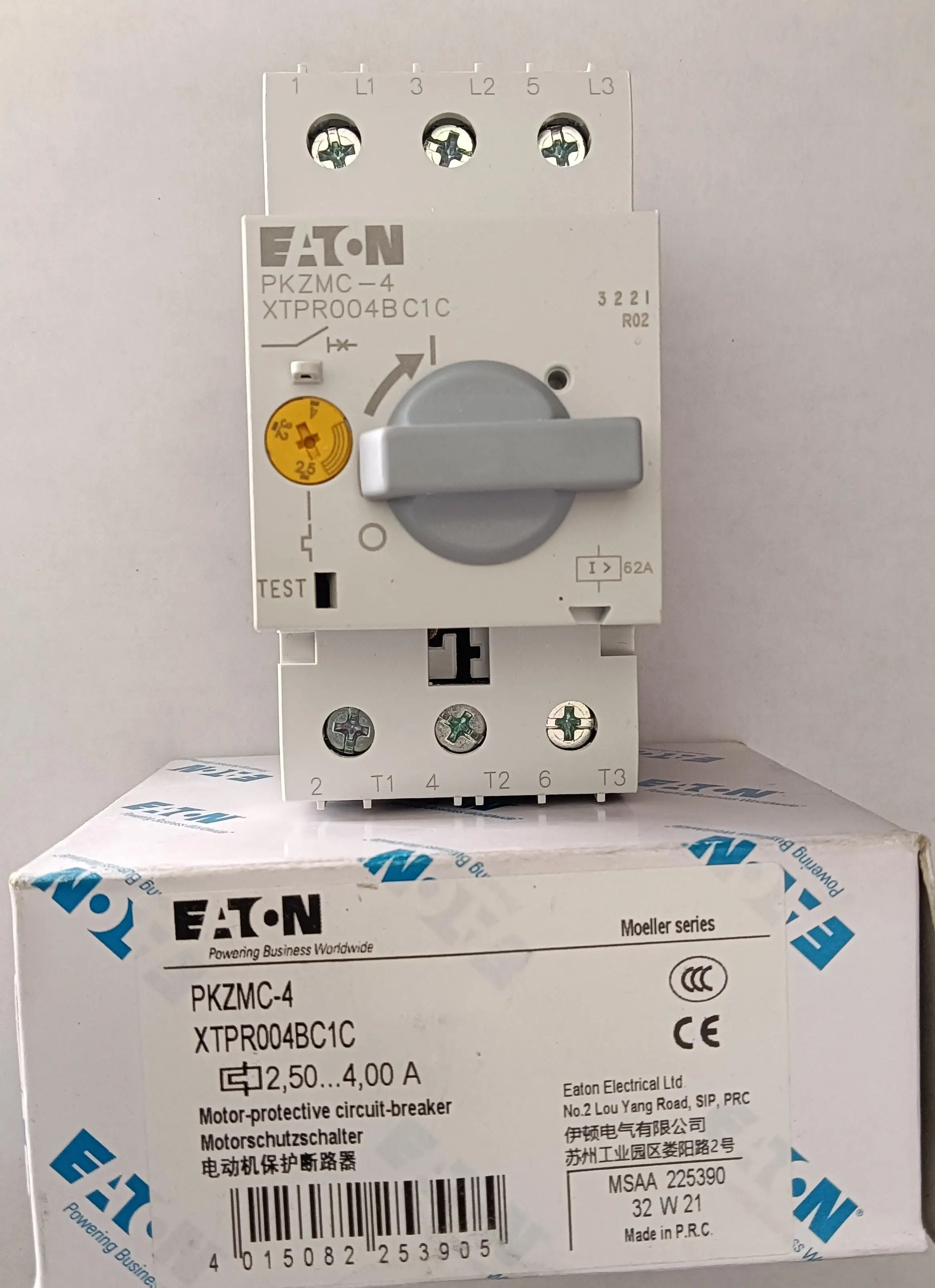 New Original Eaton PKZMC-4 Madam Protection Switch