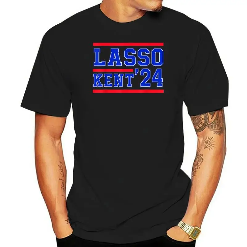 100% Cotton Lasso Kent 2024 Presidential Humor Funny TV Show Fan Men's Novelty T-Shirt Women Casual Streetwear Harajuku Tee Gift