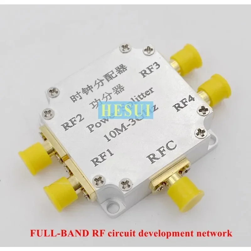 SMA RF power splitter one minute four 10M-3G clock splitter Power splitter